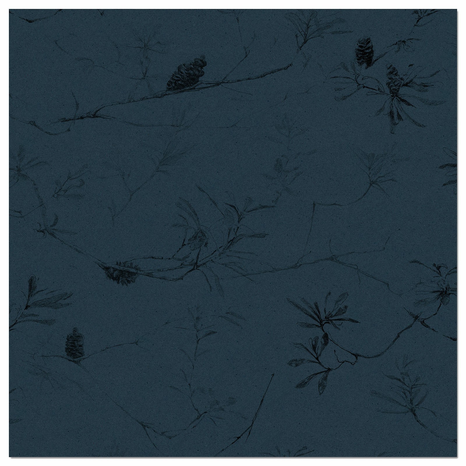 COASTAL BANKSIA II in Phthalo Blue