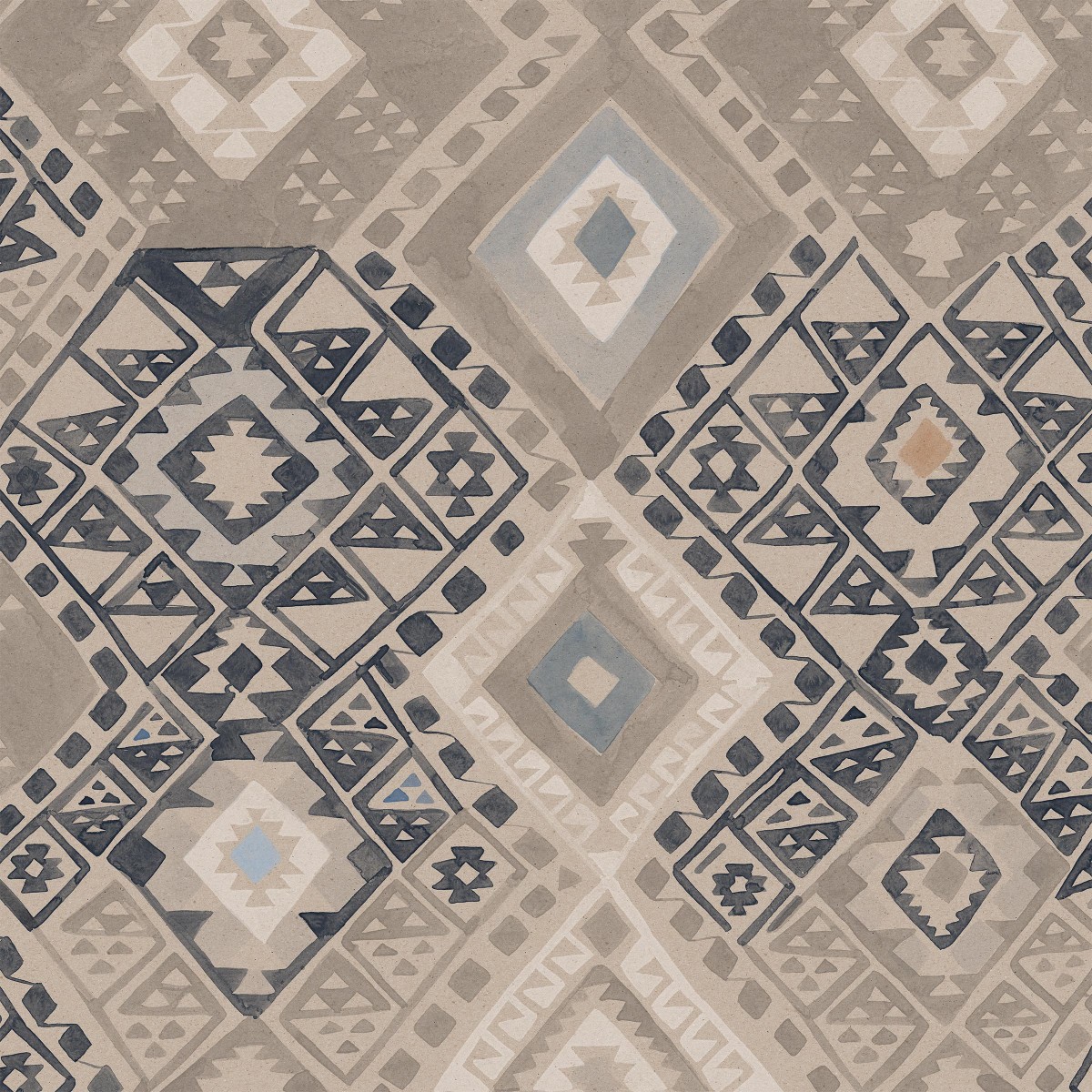 KILIM in Navy