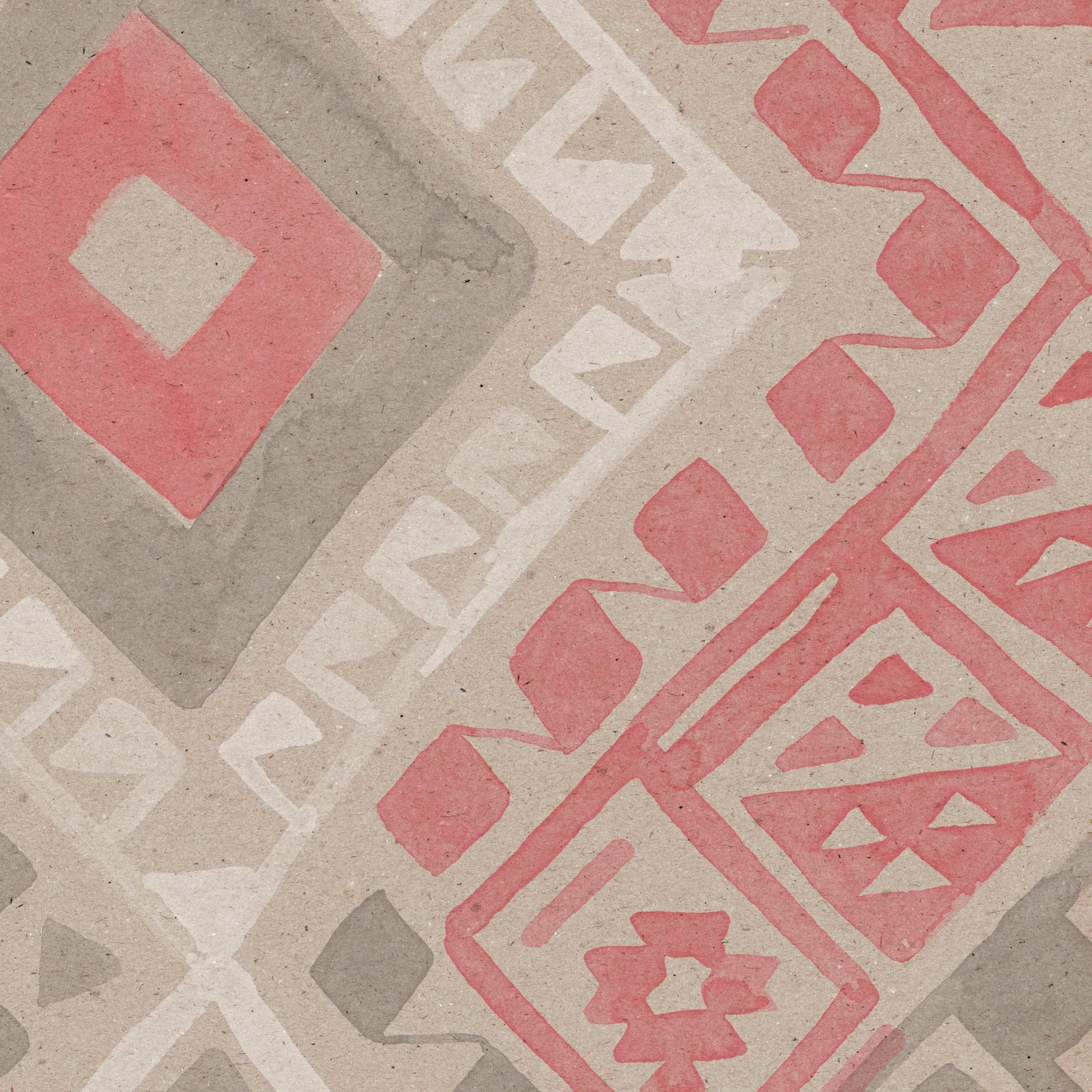 KILIM in Coral Pink