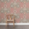 KILIM in Coral Pink KILIM in Coral Pink