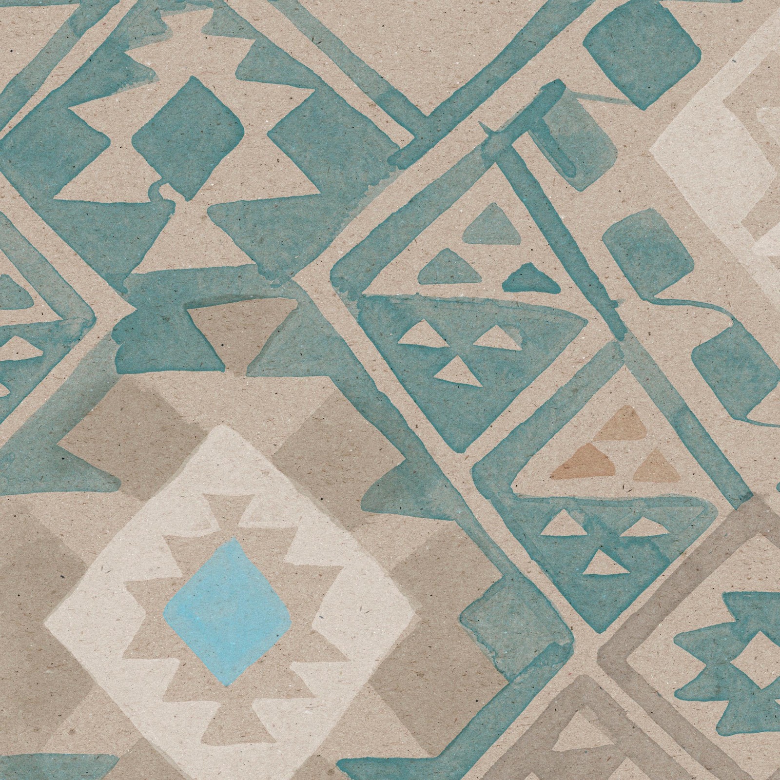 KILIM in Sea Blue