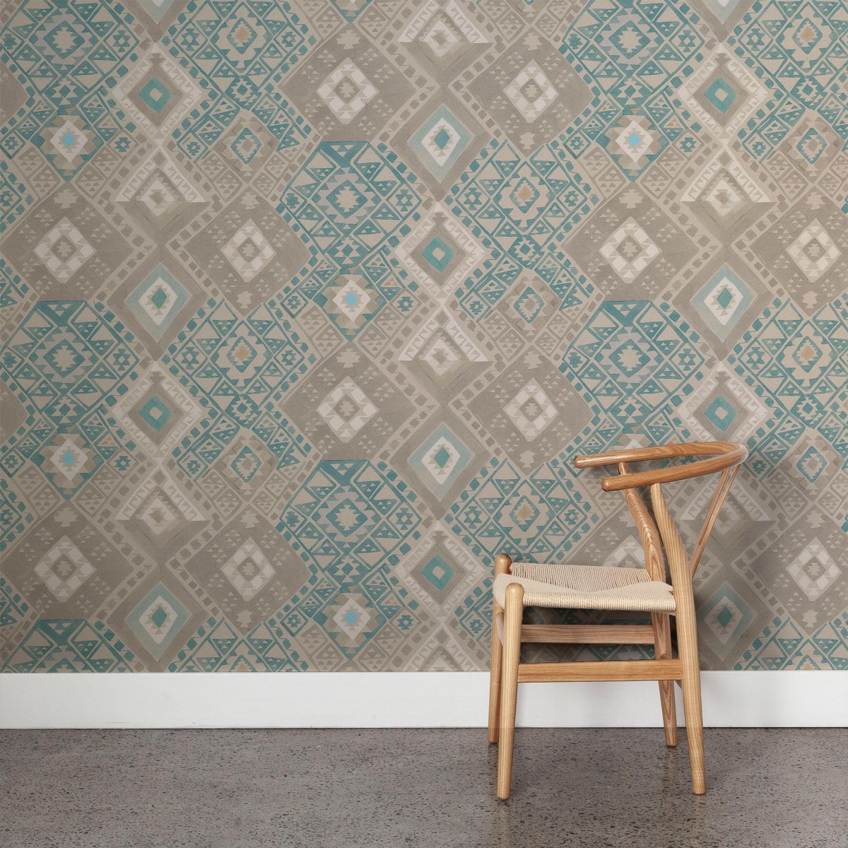KILIM in Sea Blue