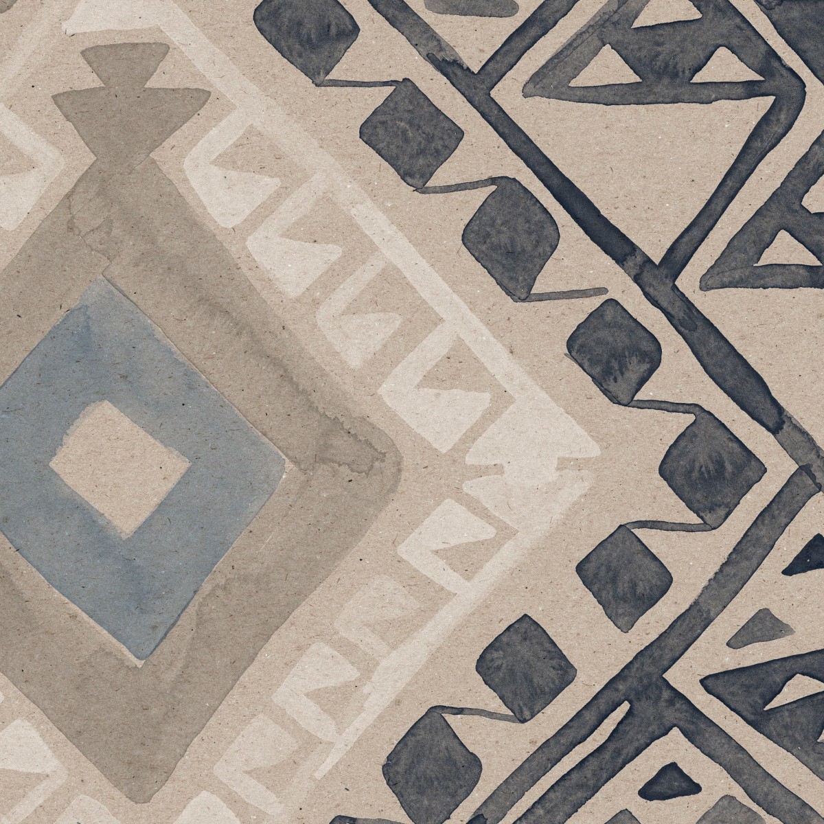 KILIM in Navy