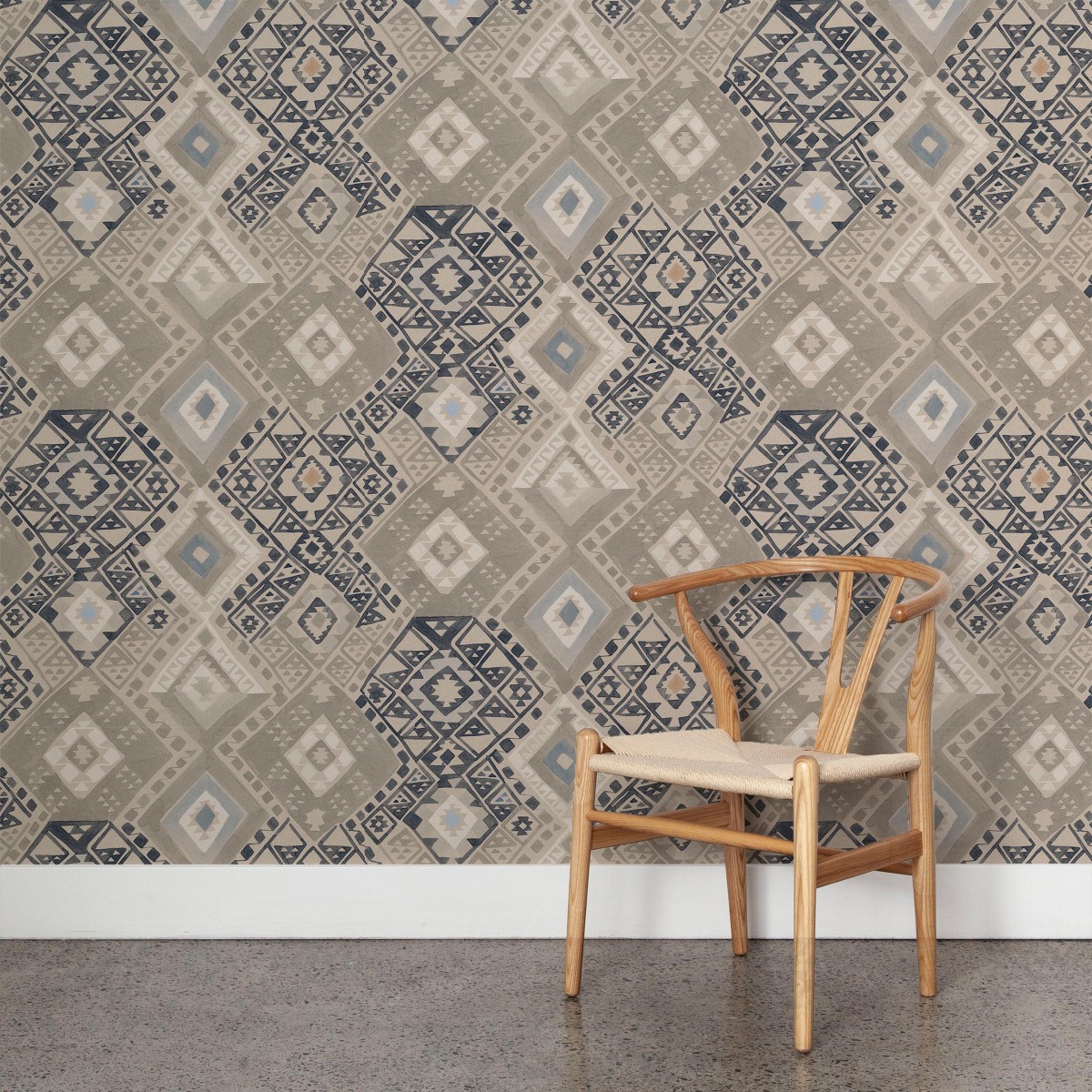 KILIM in Navy