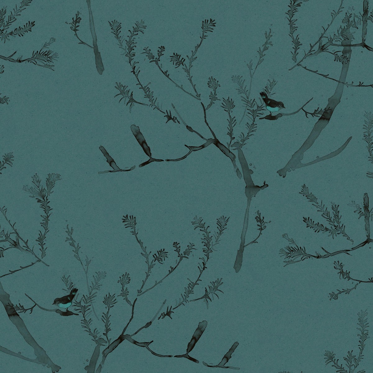 HEATH BANKSIA in Cadet Blue