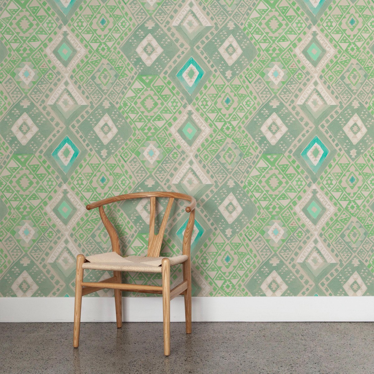KILIM in Emerald