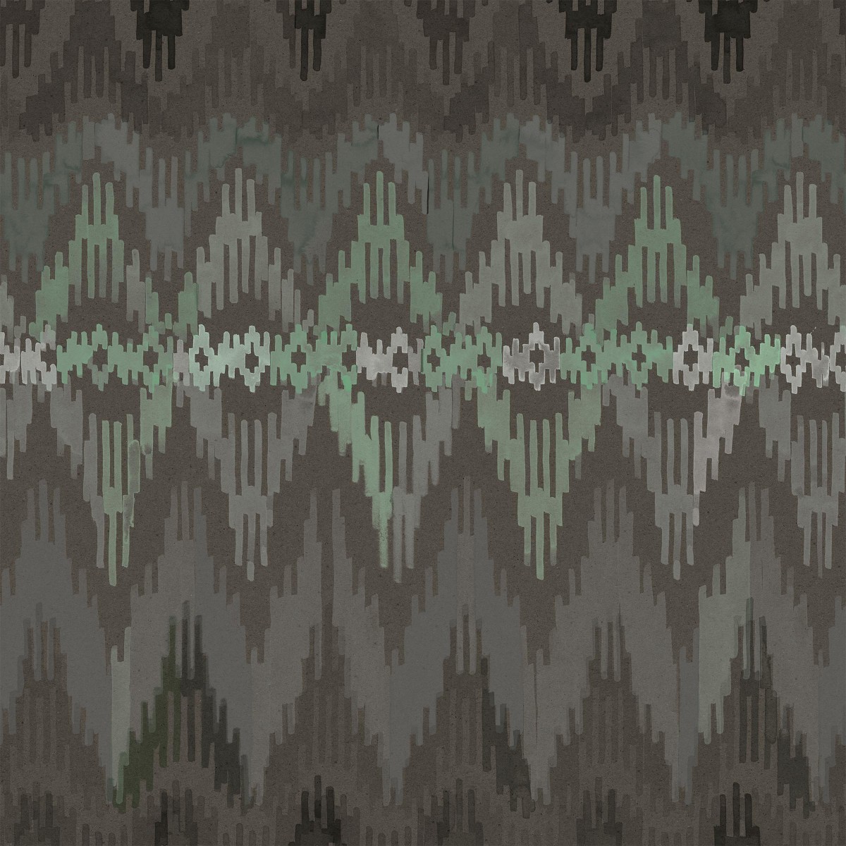BARGELLO in Dark Mint