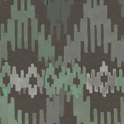 BARGELLO in Dark Mint BARGELLO in Dark Mint