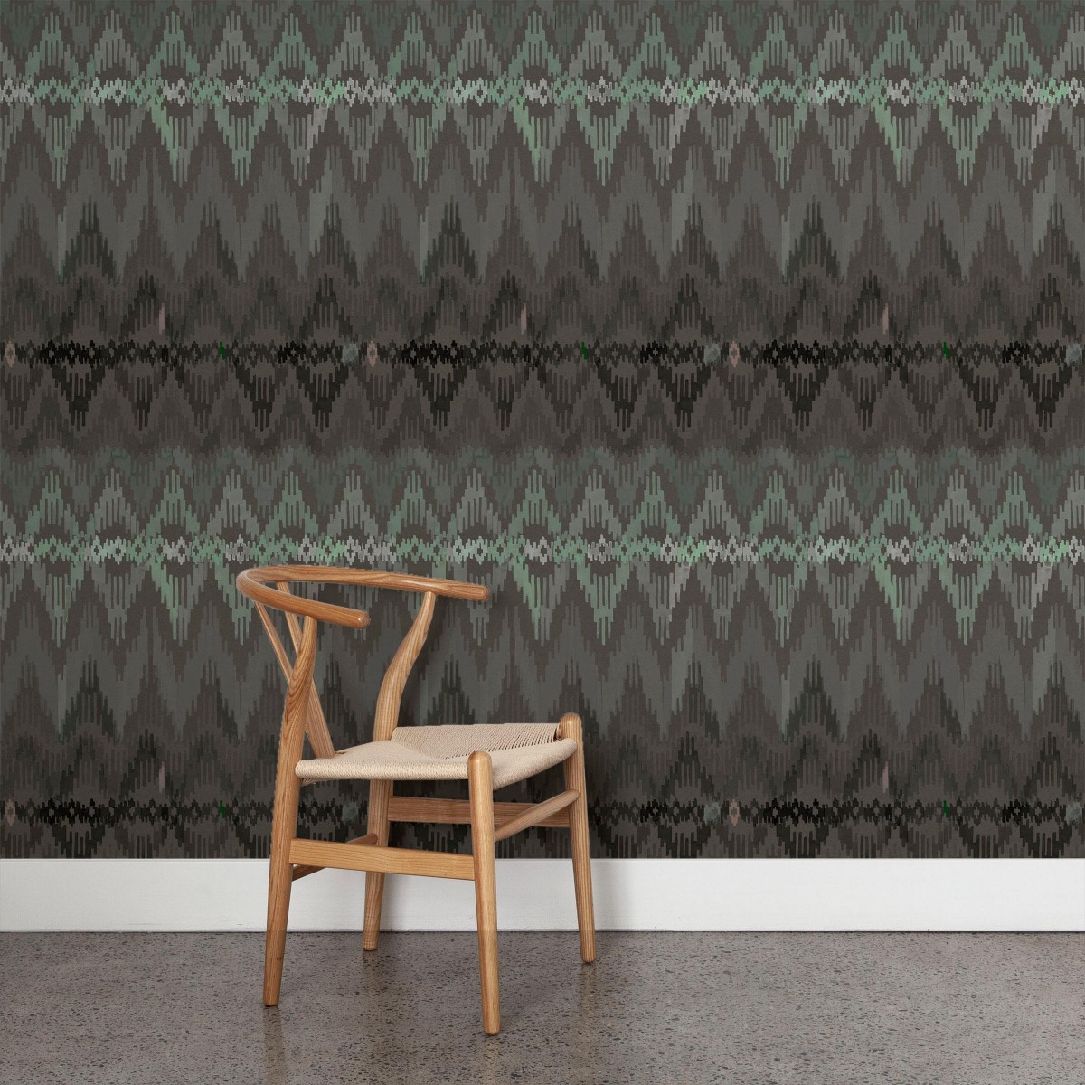 BARGELLO in Dark Mint