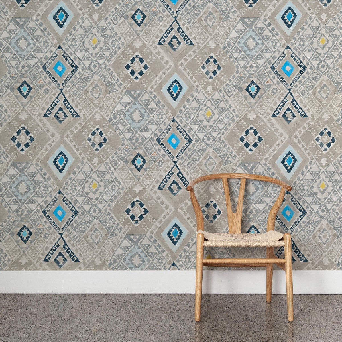 KILIM in Caspian Blue