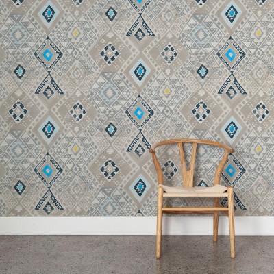 KILIM in Caspian Blue KILIM in Caspian Blue