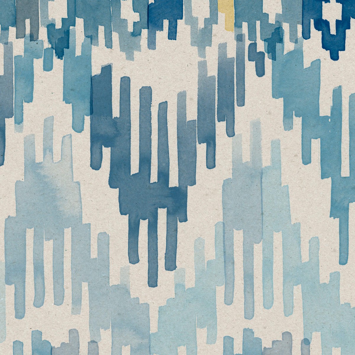 BARGELLO in Caspian Blue