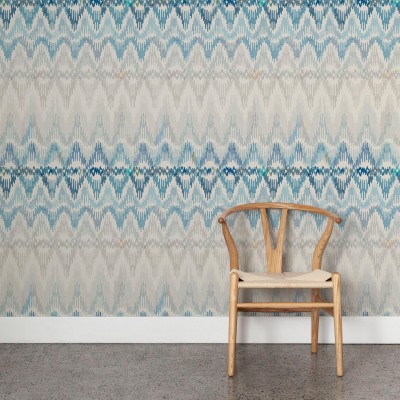 BARGELLO in Caspian Blue BARGELLO in Caspian Blue