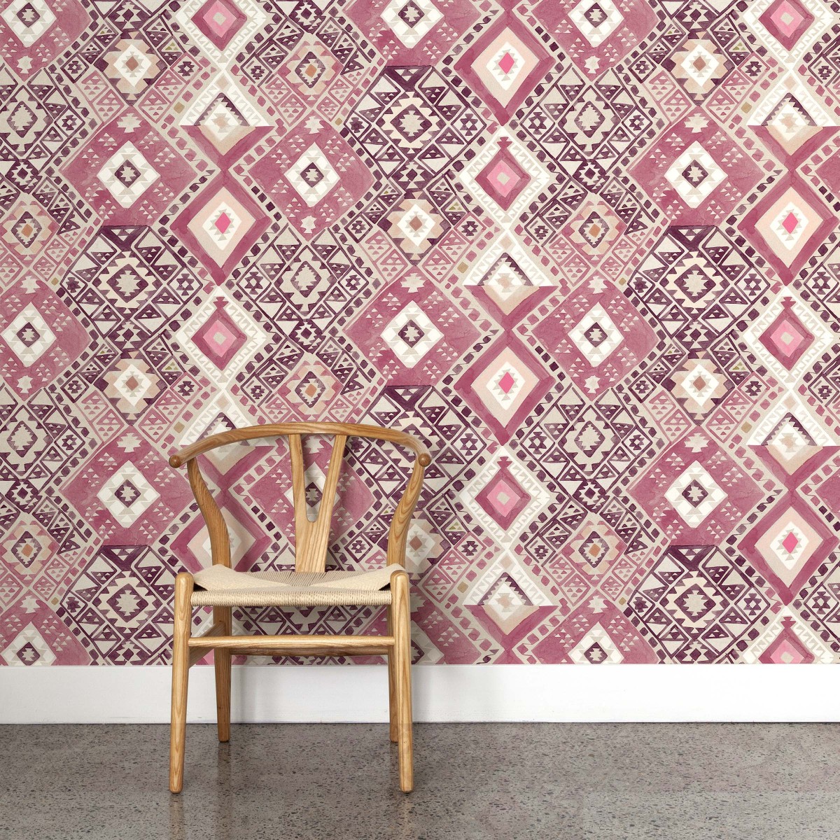 KILIM in Persian Pink