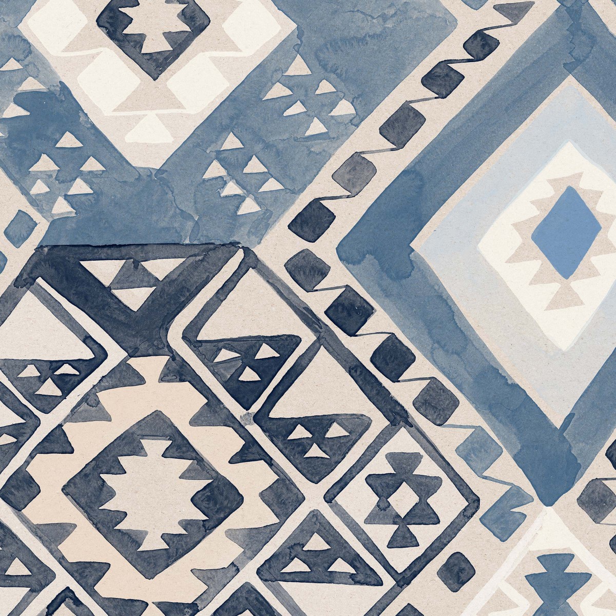 KILIM in Blue Oasis