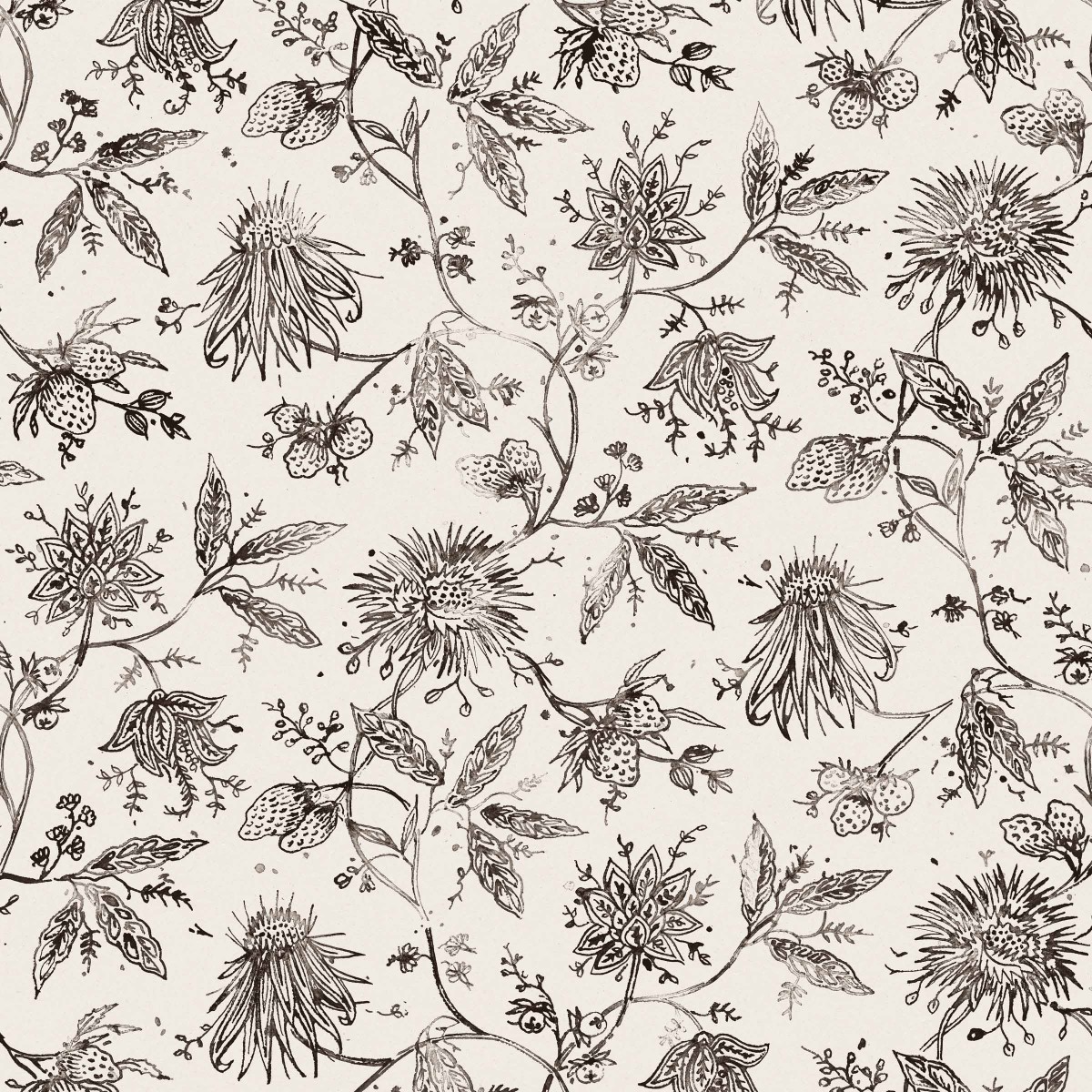 FLORA in Lamp Black