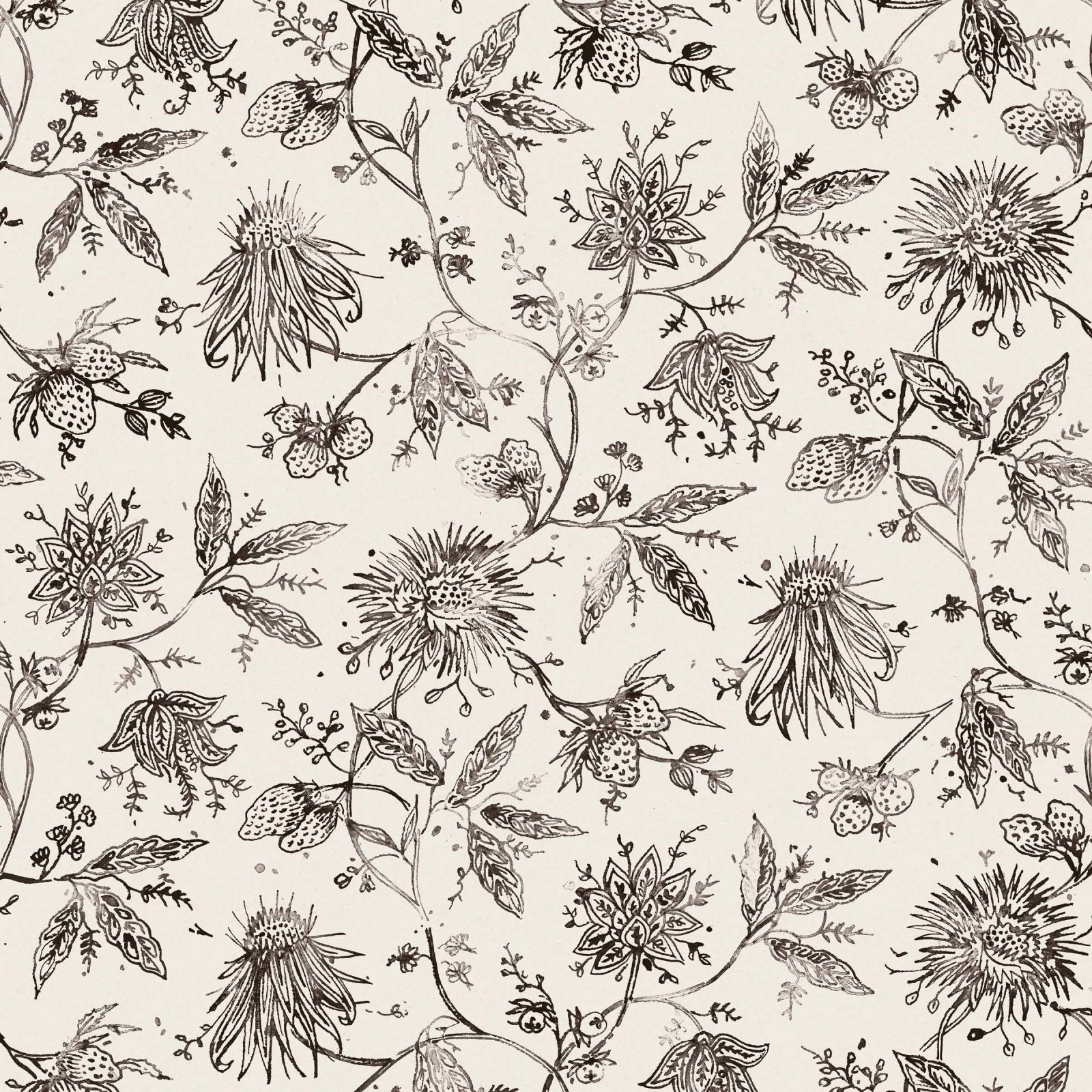 FLORA in Lamp Black
