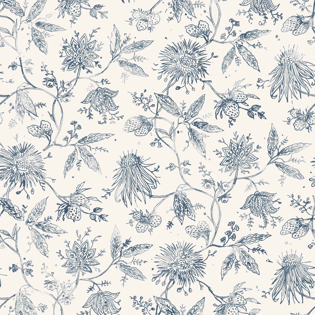 FLORA in Delftware