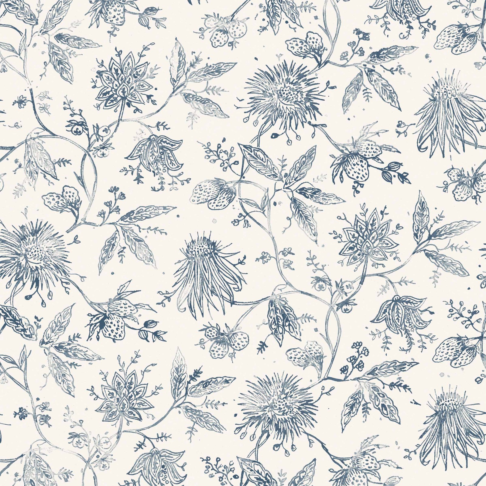 FLORA in Delftware