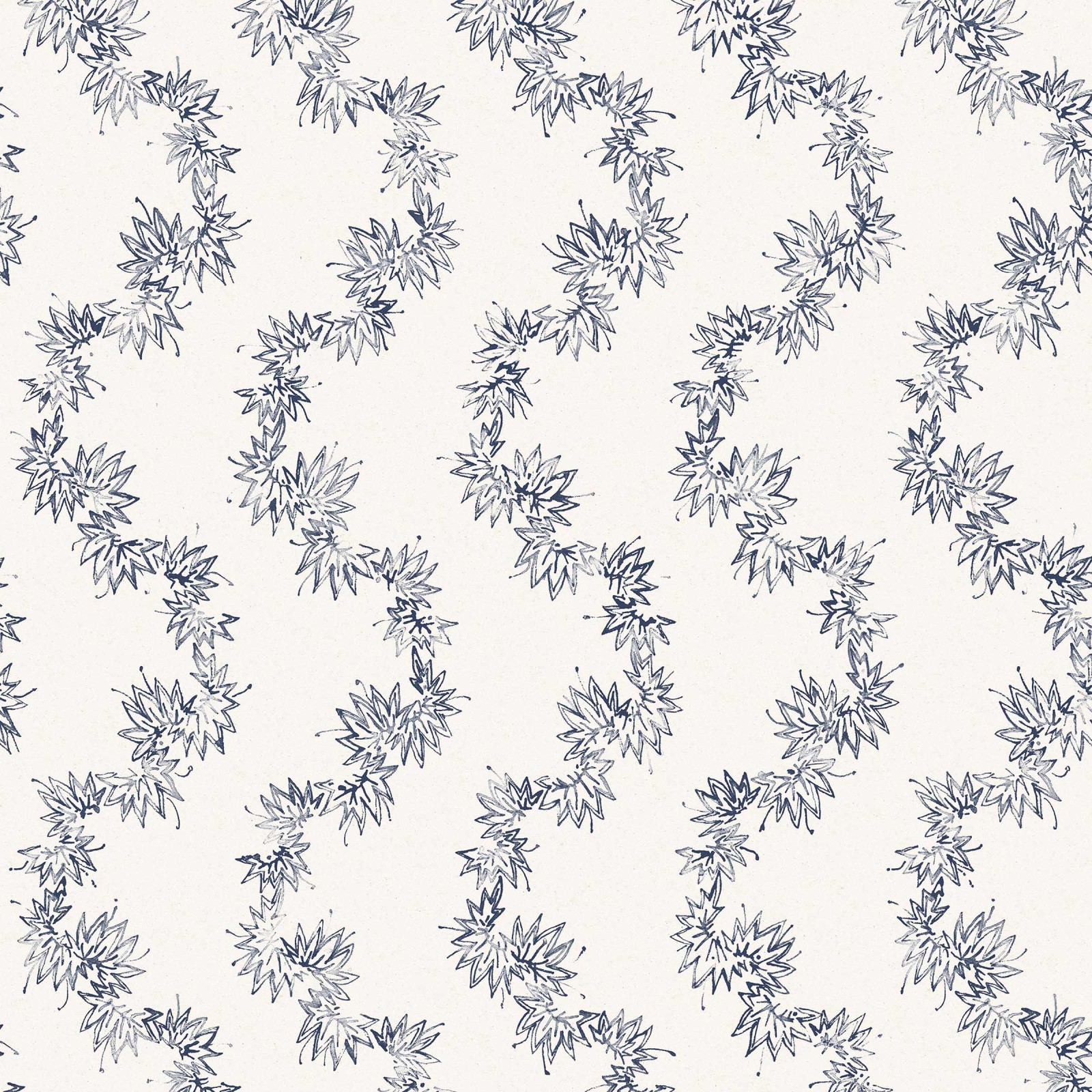 MEANDER in Indigo