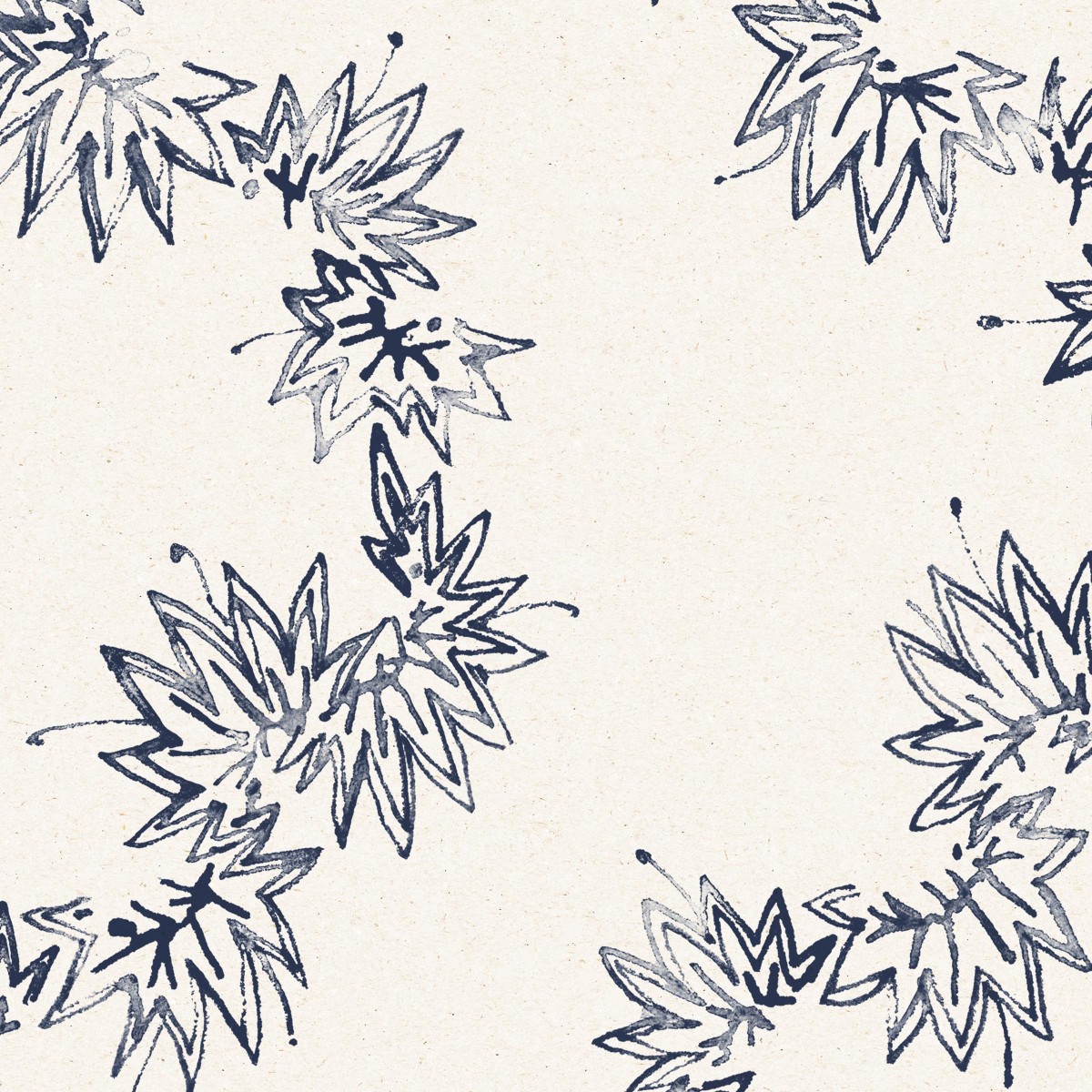 MEANDER in Indigo